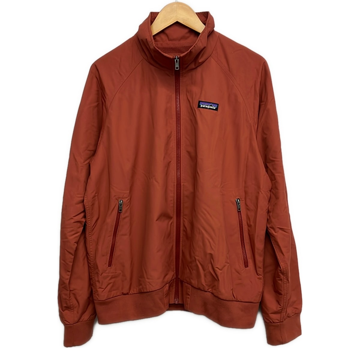 【中古】Patagonia(パタゴニア) 上衣 長袖/ジップアップ/春/秋 赤銅色