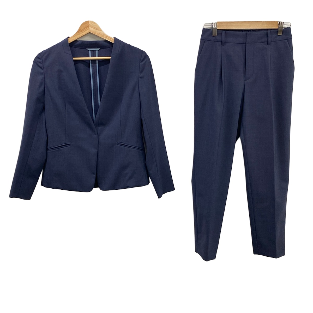 【中古】United Arrows GREEN LABEL RELAXING(ユナイテッドアローズ 緑であること付け紙) レディースパンツスーツ 米国海軍 スーツ・セットアップ-レディースファッション