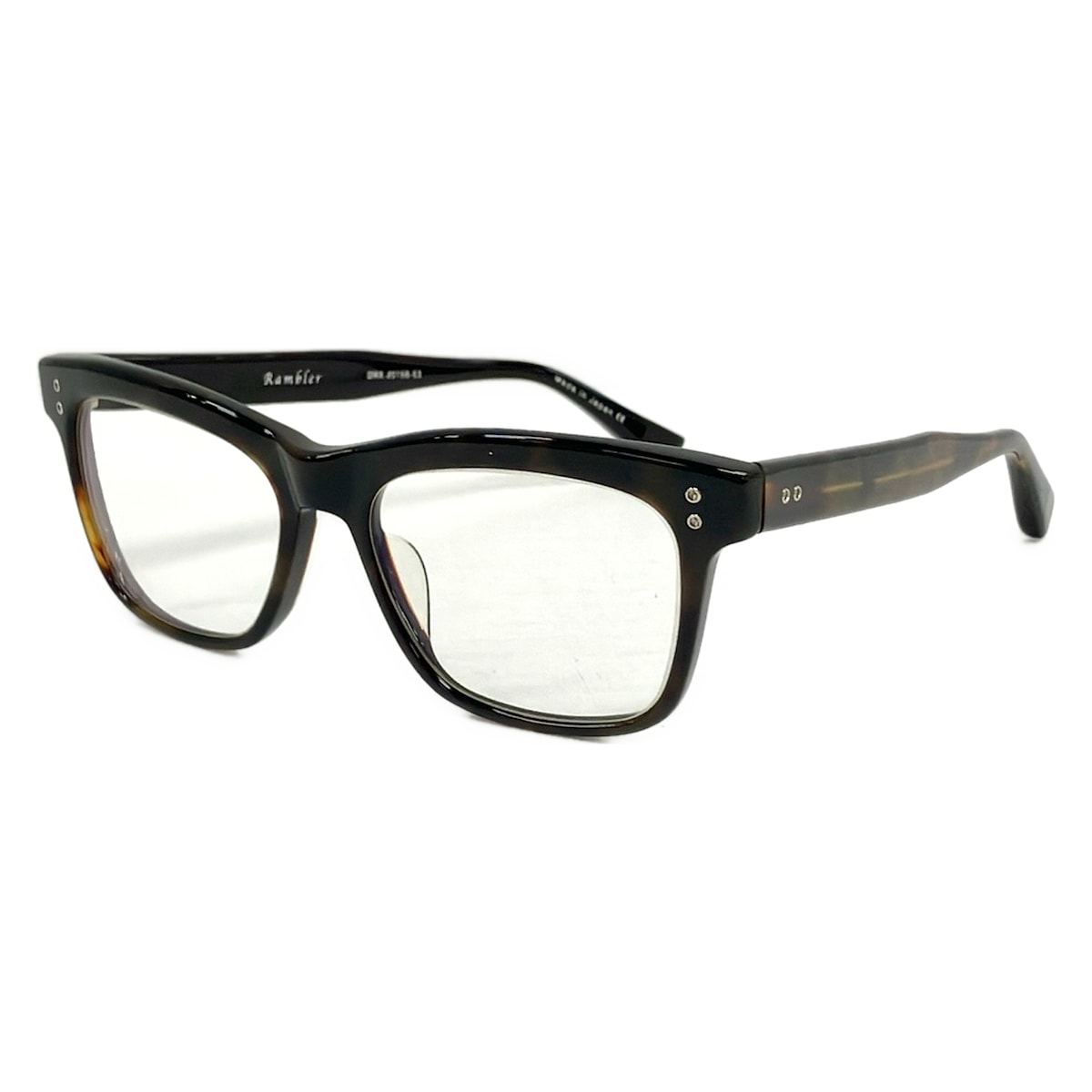 【中古】DITA(ディータ) Rambler 眼鏡 暗然たる赤銅色×暗然たる黄色×せつ然たる