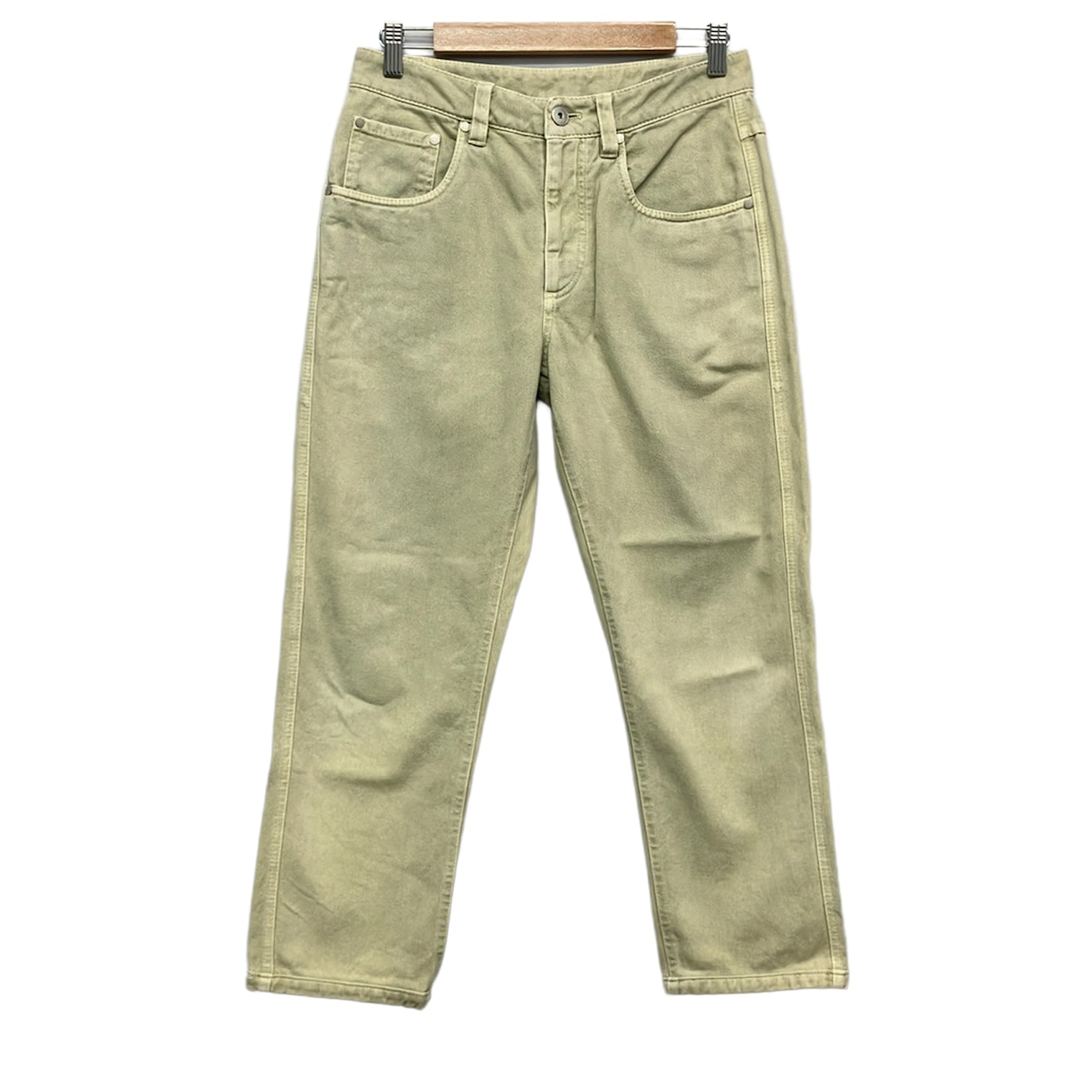 【中古】BRUNELLO CUCINELLI(ブルネロクチネリ) デニム 盛りだくさんレングス 象牙色