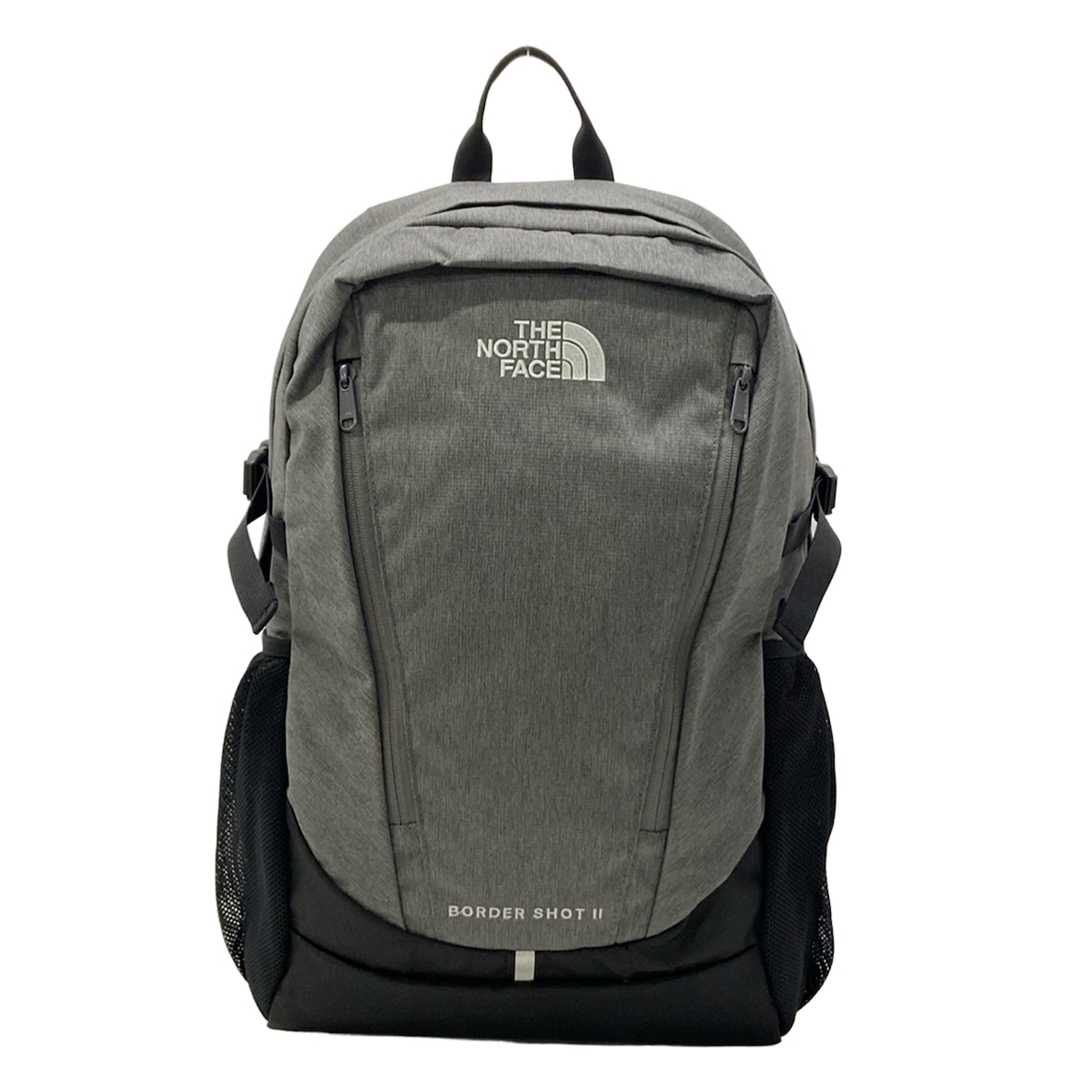 【中古】THE NORTH FACE(北の方人間の顔) 背嚢 薄墨色×黒
