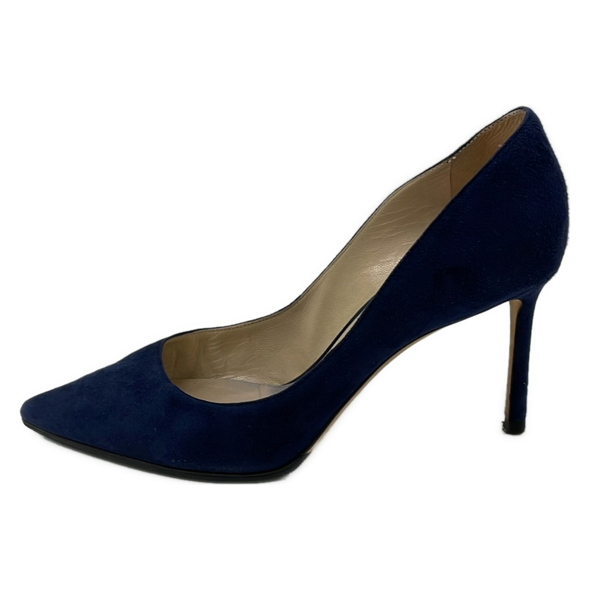 【新着】【中古】JIMMY CHOO(ジミーチュウ) パンプス アウトソール張替済 米国海軍