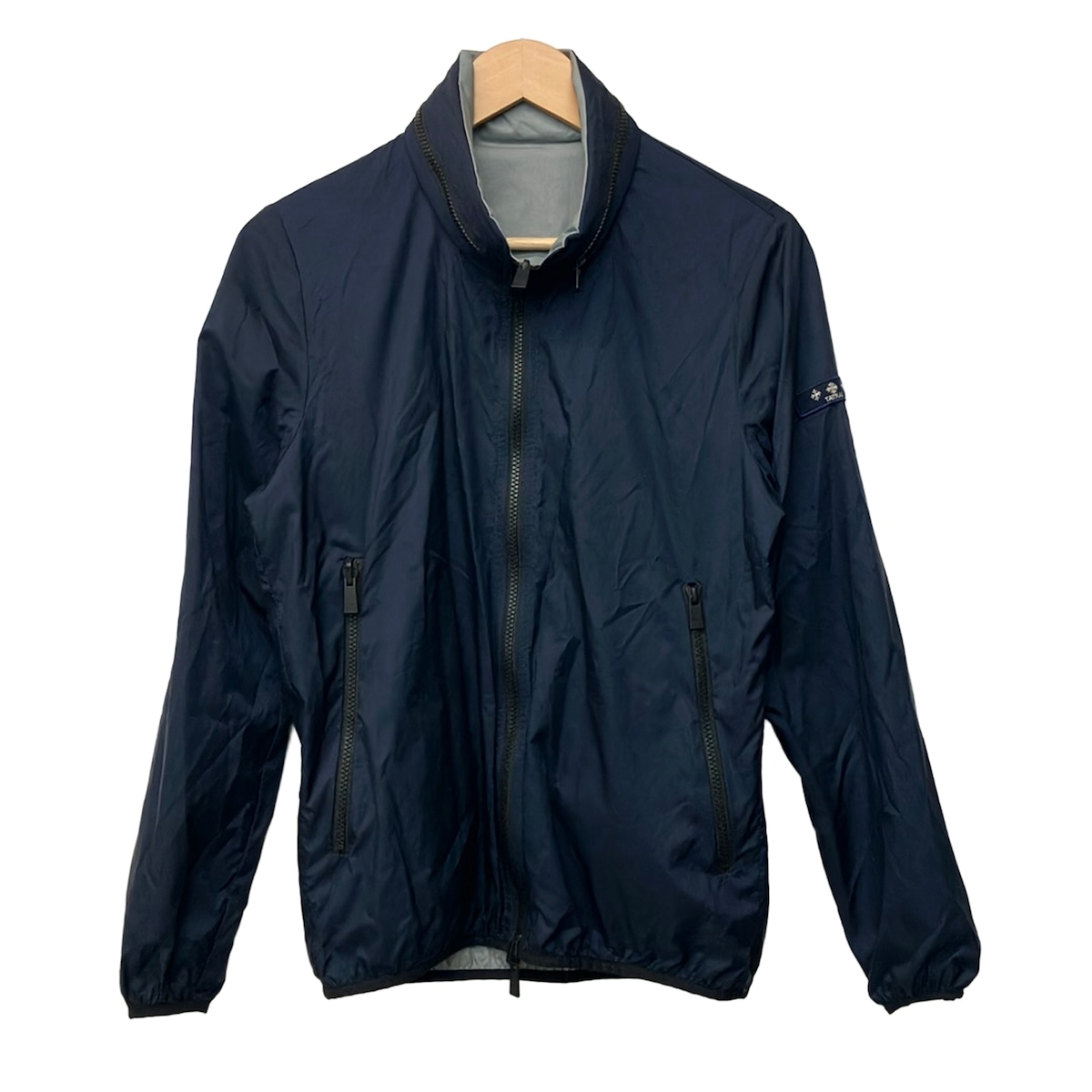 【中古】TATRAS(タトラス) 上衣 長袖/リヴァーシブル/ジップアップ/ボンネット納める可/春/秋 米国海軍×薄墨色