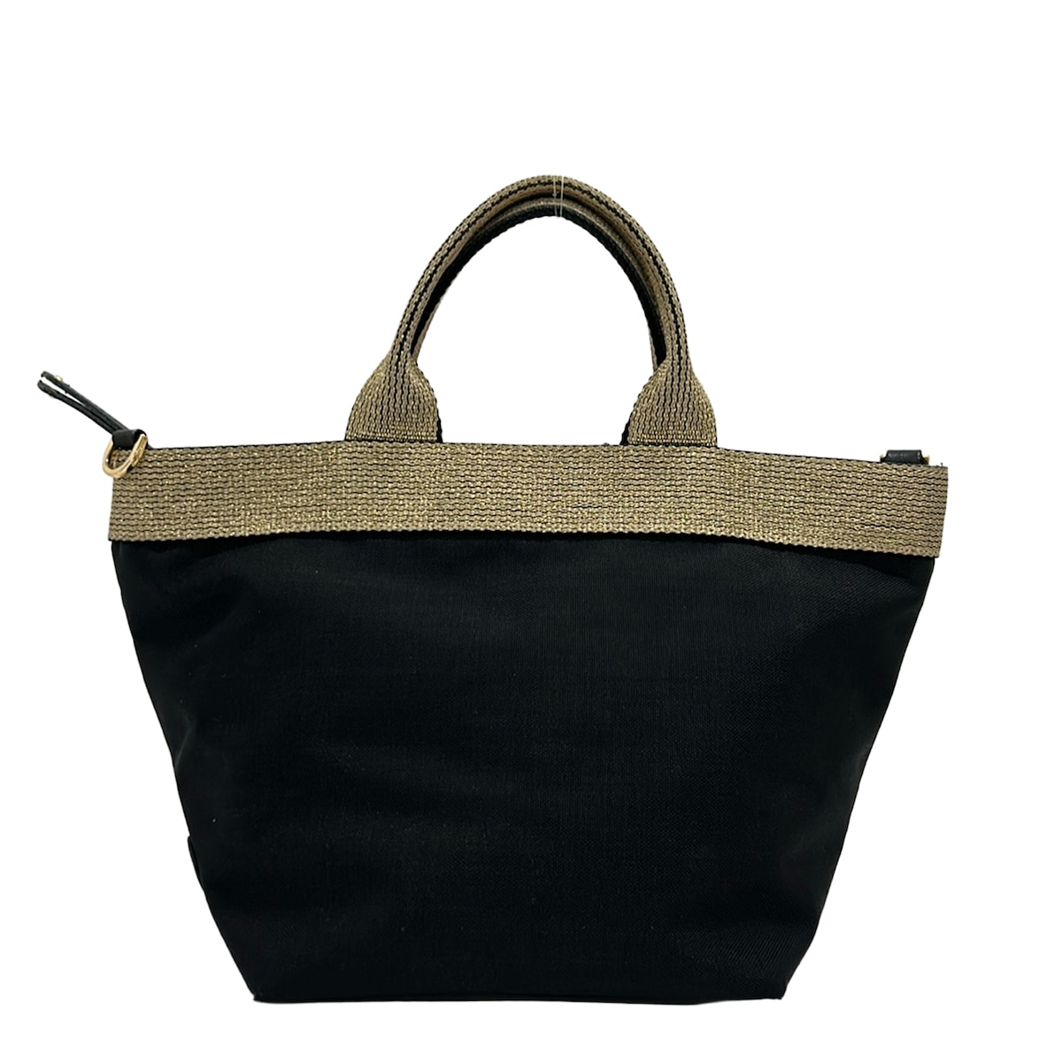 【中古】VIOLAd\u0027ORO(ヴィオラドーロ) ハンドバック ラメ 黒×ゴールド
