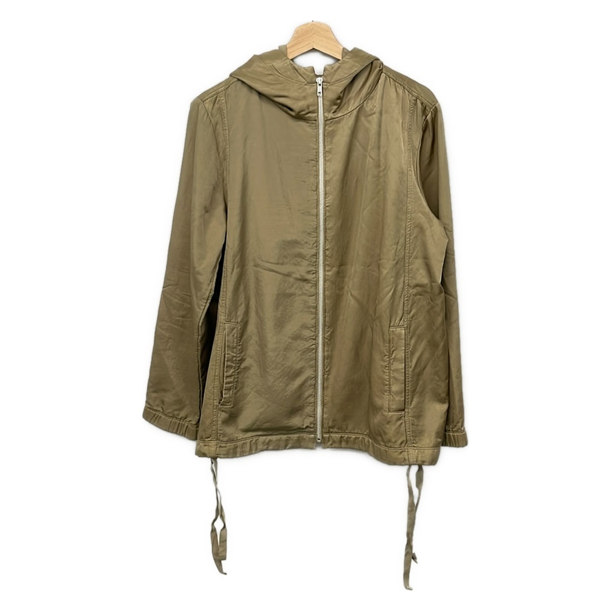 【中古】MM6(エムエムシックス) 上衣 長袖/ジップアップ/春/秋 薄墨色ベージュ