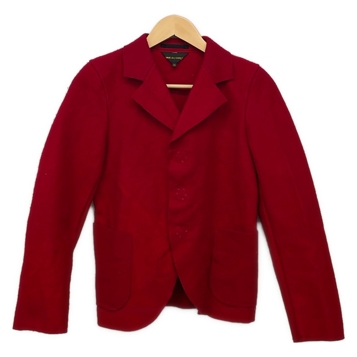 【中古】COMMEdesGARCONS(コムデギャルソン) 上衣 長袖/秋/冬 赤いこと