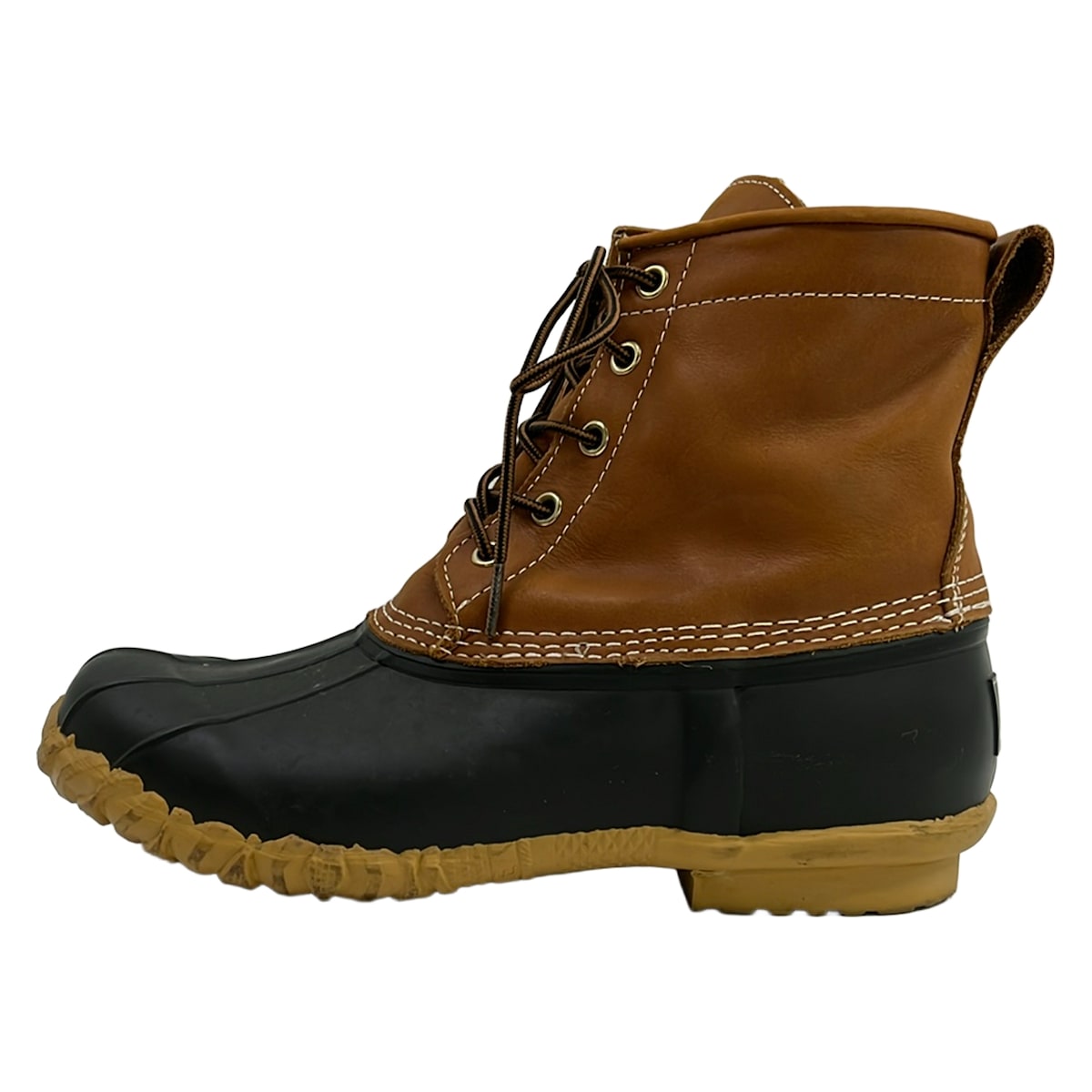 【中古】Danner(ダナー) 遊撃手ブーツ スピード競技引きあげる 赤銅色×黒 なめし革