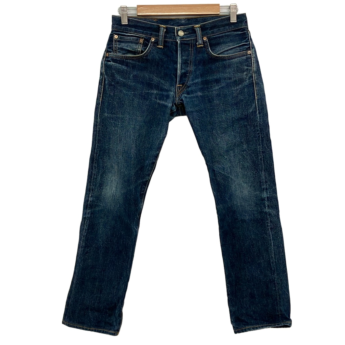 【新着】【中古】RRL RALPH LAUREN(ダブルアールエル ラルフローレン) デニム 盛りだくさんレングス ダークネイビー