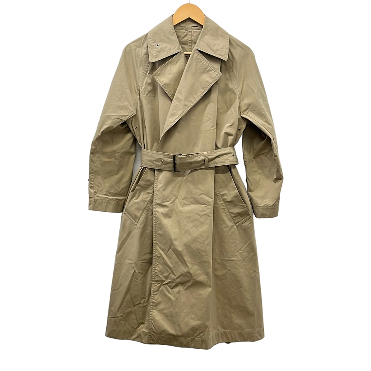 【中古】YLEVE(イレーヴ) 厚地の外套 長袖/春/秋 カーキ