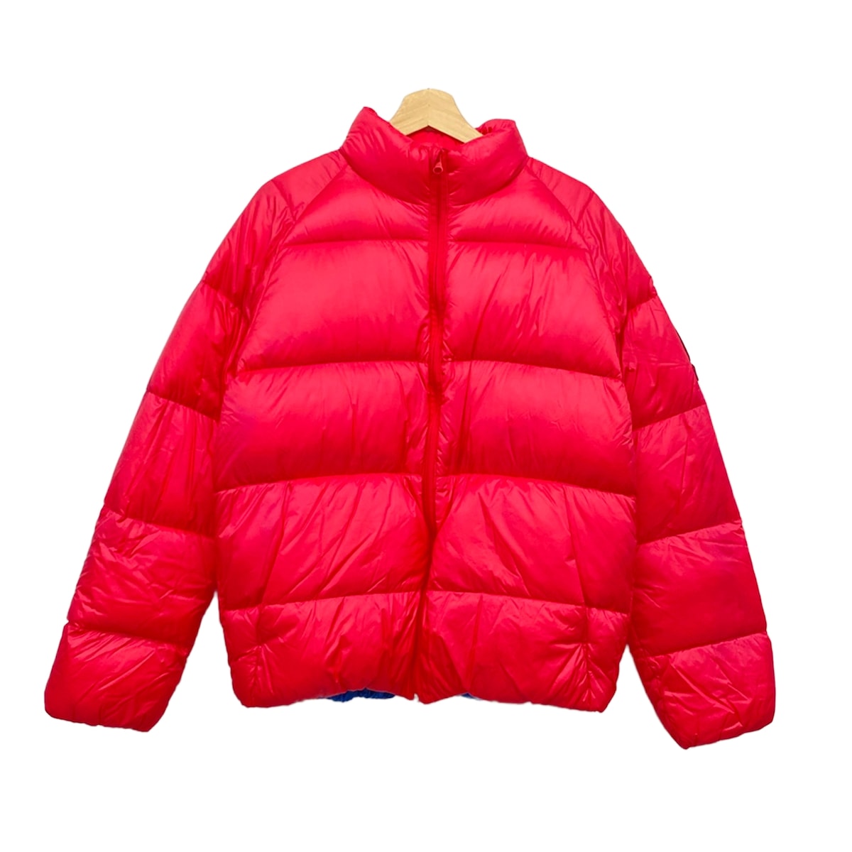 【中古】NANGA(ナンガ) 落ち込む上衣 長袖/ジップアップ/冬 サクラ色