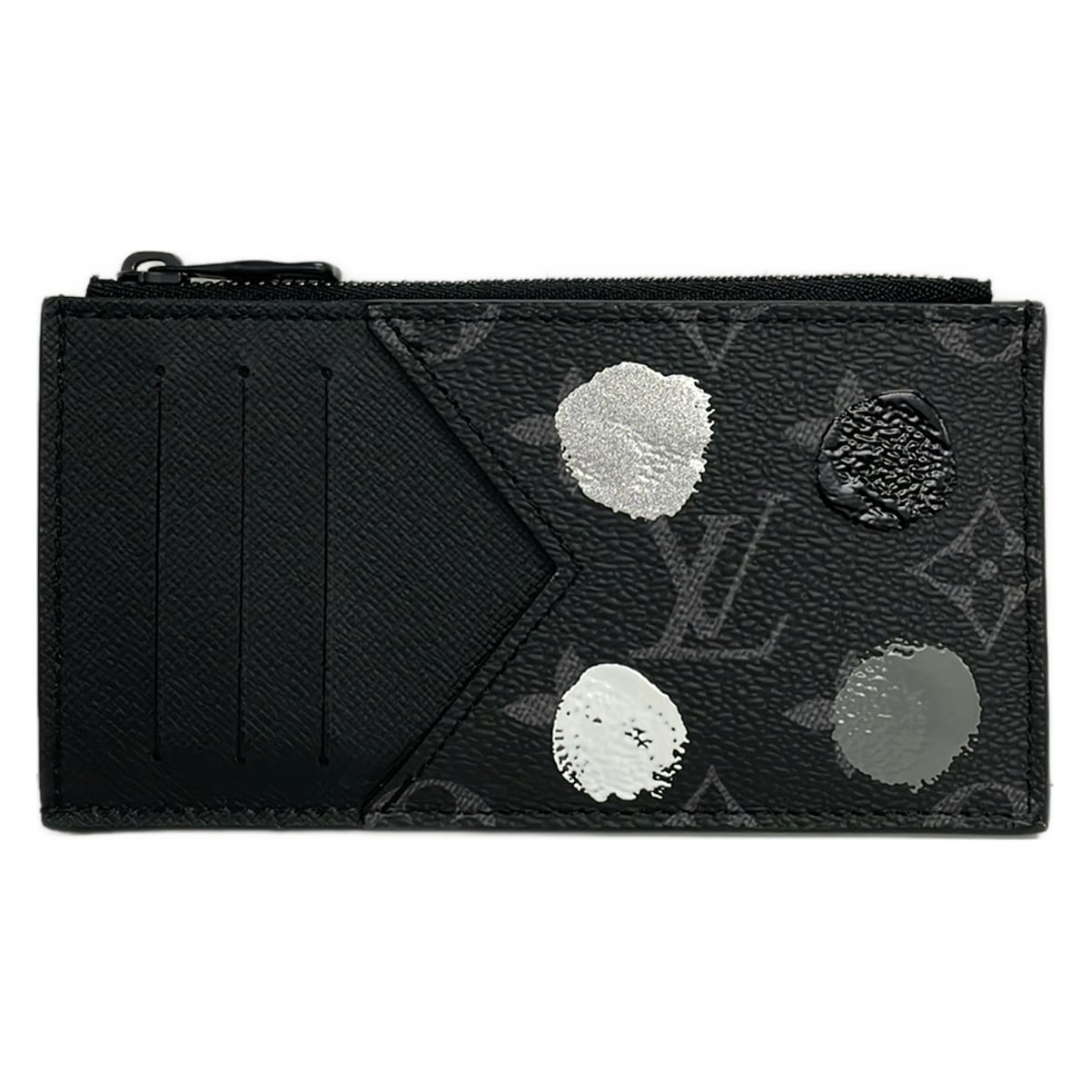 【中古】LOUIS VUITTON(ルイヴィトン) ルイ・ヴィトン×草間彌生 コインケース モノグラム･星食×マルチ