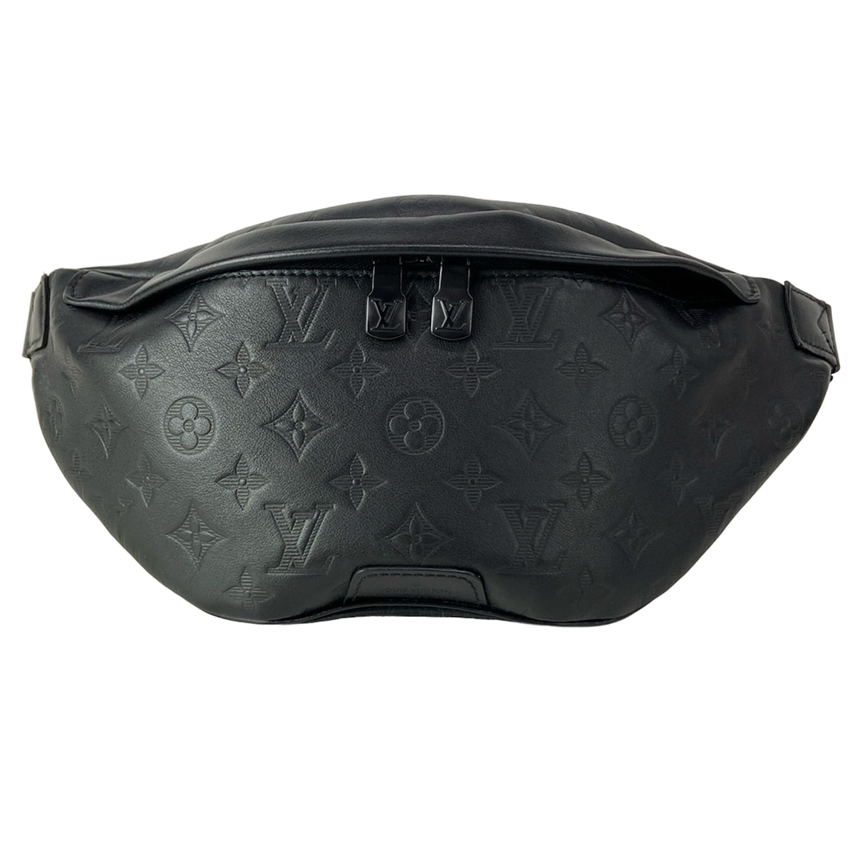 【中古】LOUIS VUITTON(ルイヴィトン) ディスカバリーバムバッグPM 酉の方角合切袋 ノワール なめし革、牛皮