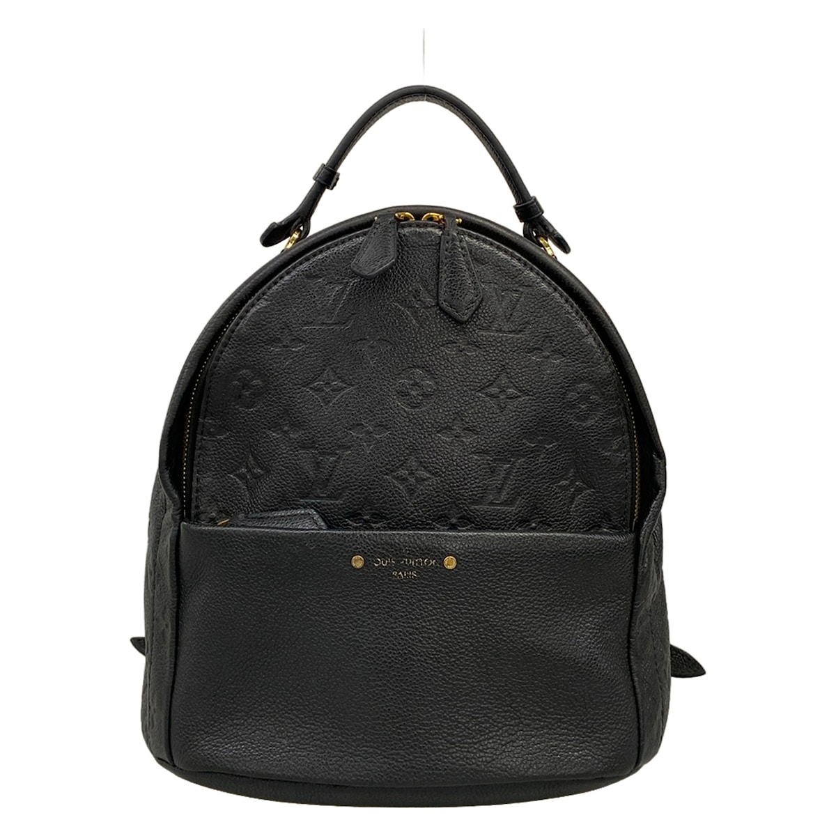 【中古】LOUIS VUITTON(ルイヴィトン) ソルボンヌ 背嚢 ノワール なめし革