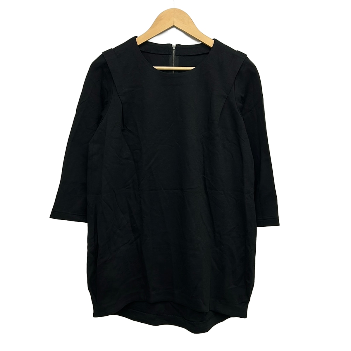 【新着】【中古】Leilian(レリアン) 上衣 労働者の一団のど首/長袖 黒