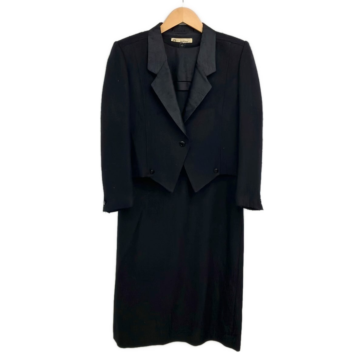 【中古】pierre cardin(ピエールカルダン) 衣装背広 肩パッド 黒