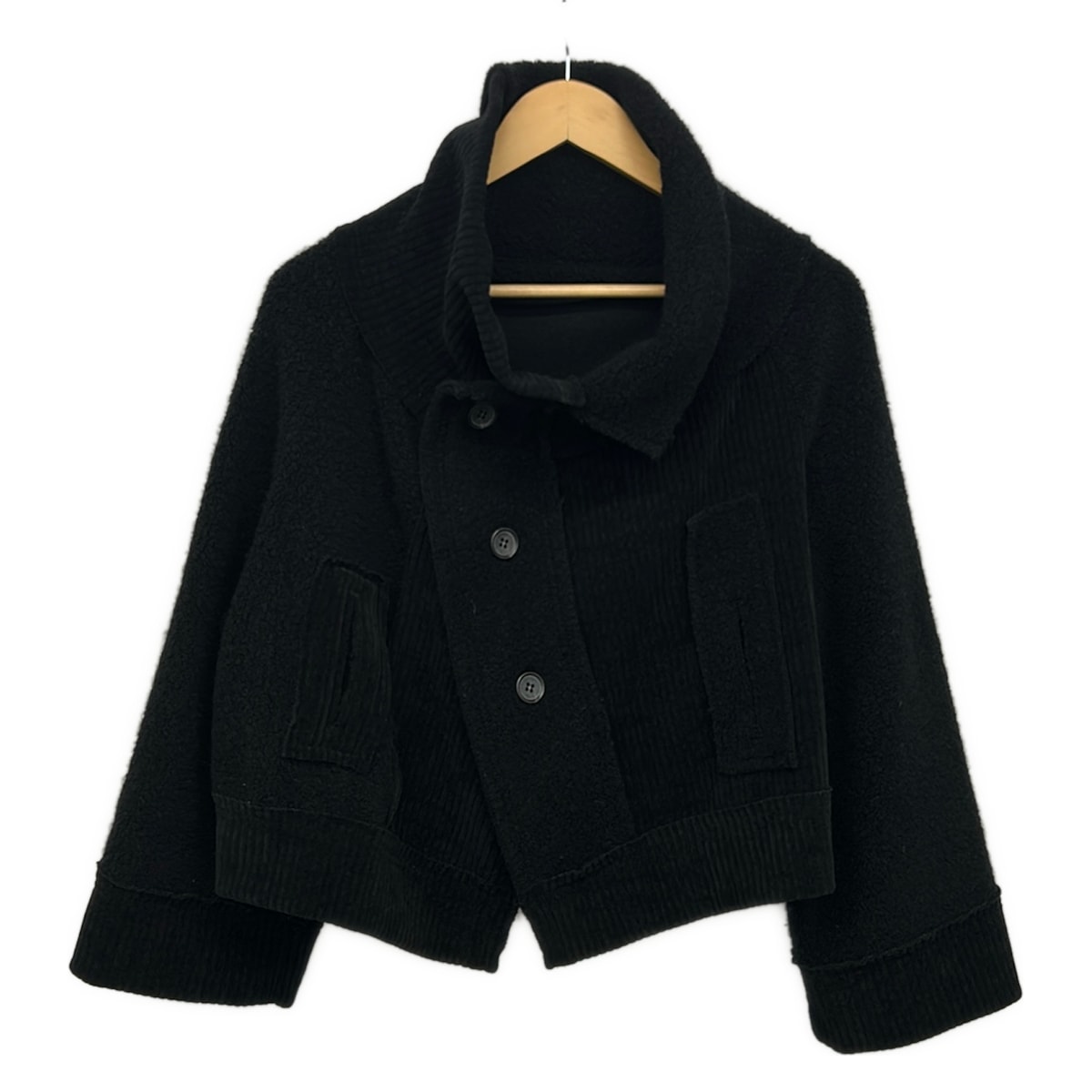 【中古】Y\u0027s(ワイズ) 上衣 長袖/春/秋 黒