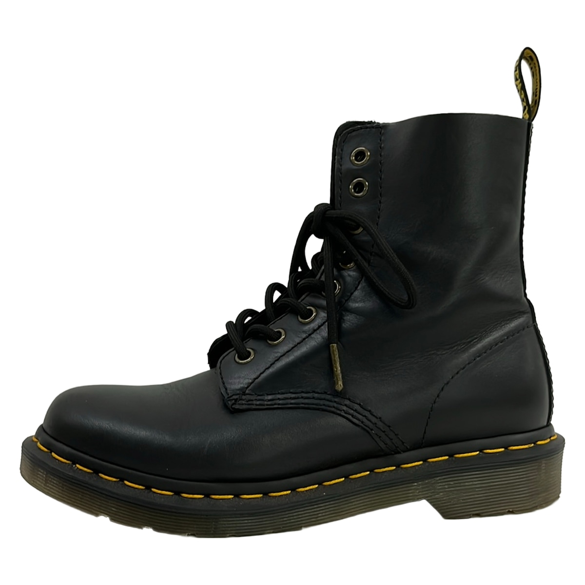 【中古】Dr.Martens(お医者さんマーチン) 遊撃手ブーツ 8大広間 黒 なめし革