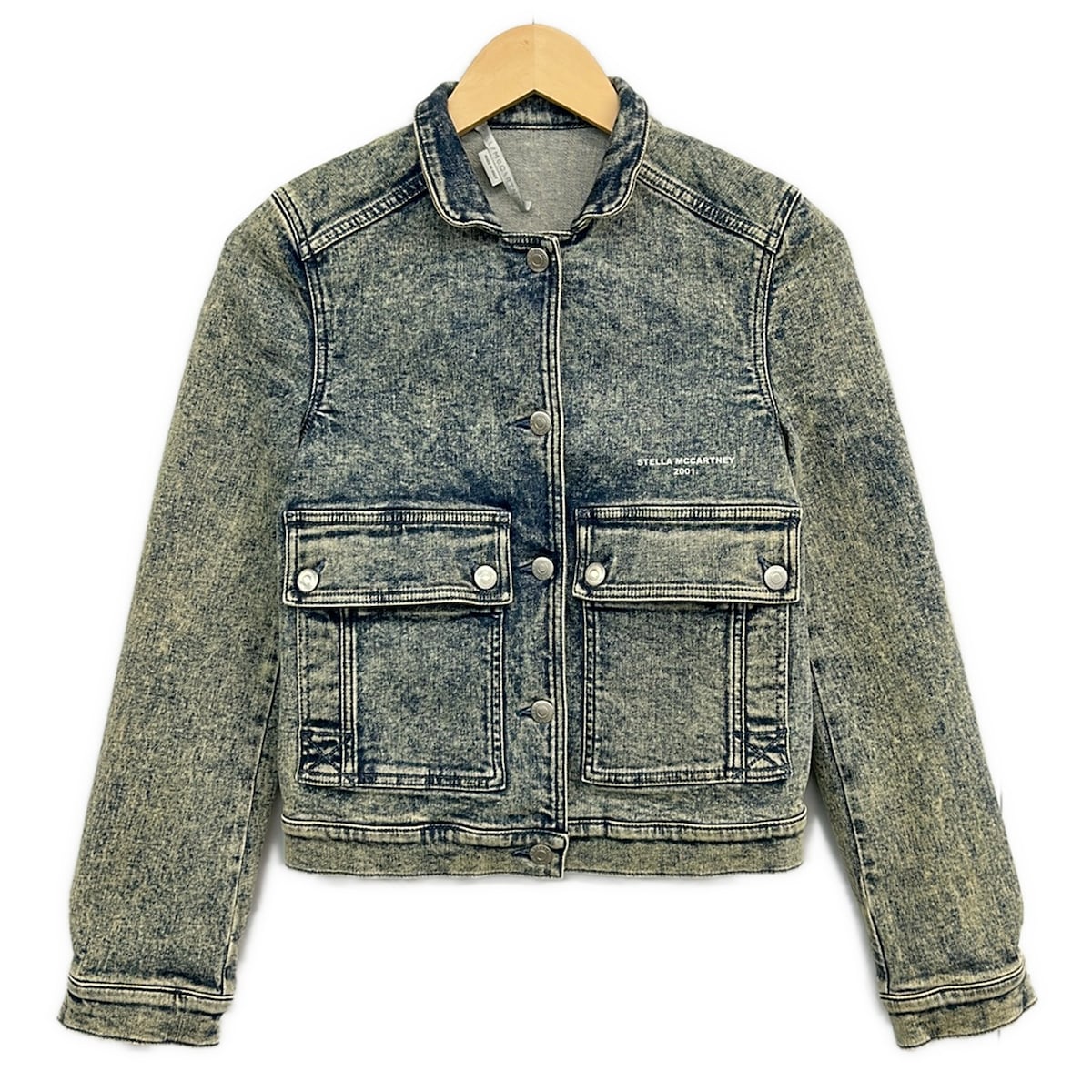 【中古】stellamccartney(ステラマッカートニー) Gジャン 長袖/構成要素合皮/不都合工業/春/秋 米国海軍