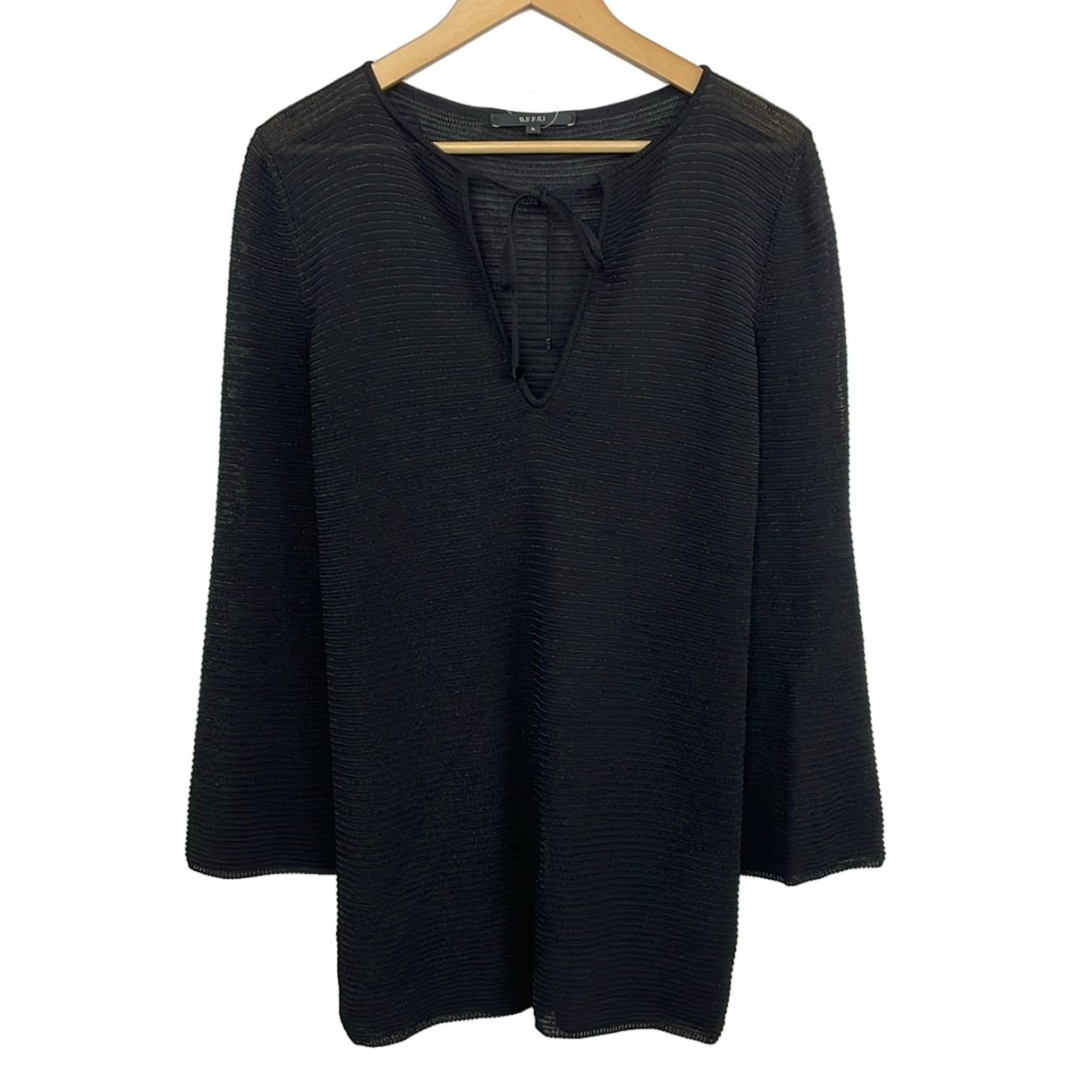 【中古】GUCCI(グッチ) 長袖セーター カフタンニット 黒｜ブランディア　店