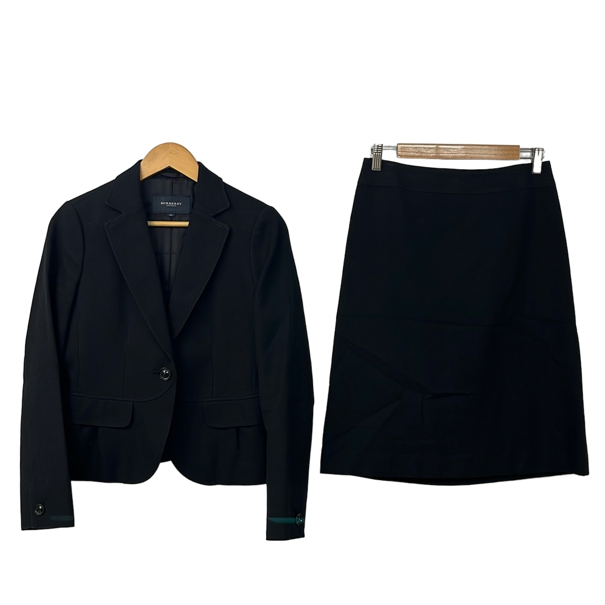 【中古】Burberry LONDON(バーバリーロンドン) スコート背広 ダークネイビー