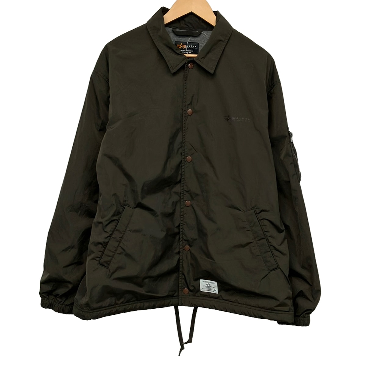 【中古】ALPHA INDUSTRIES(アルファ) 上衣 長袖/春/秋 暗然たる赤銅色
