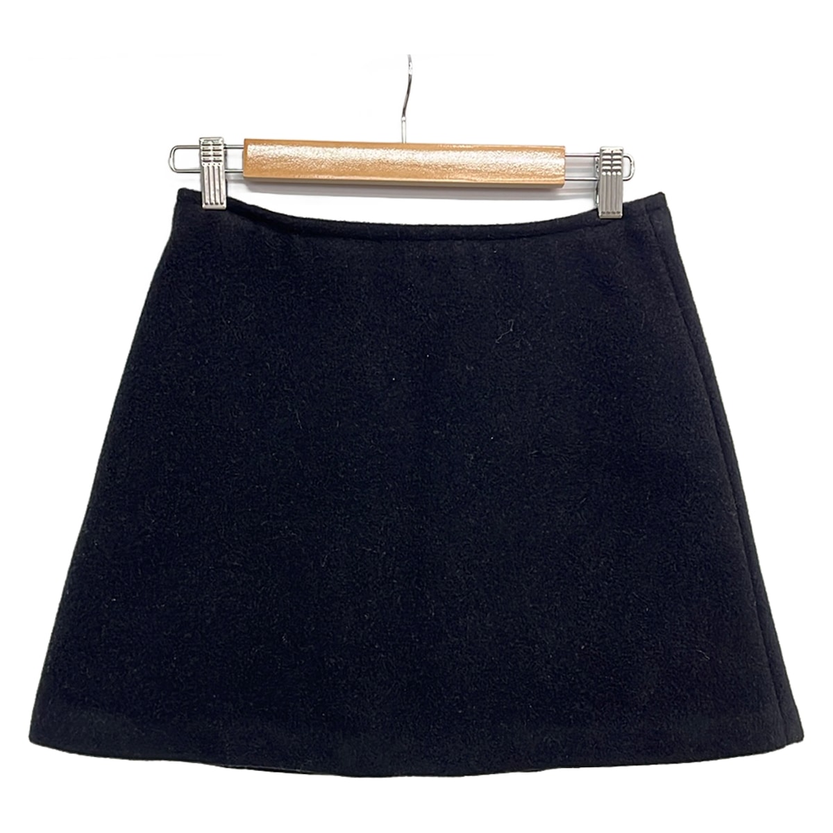 【中古】PATOU(パトゥ) ミニスカート 黒