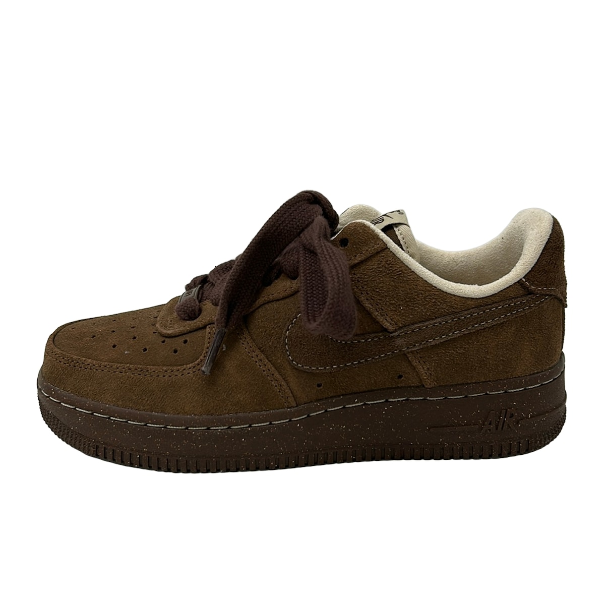 【中古】NIKE(ナイキ) エア湖 フォース 1 \u002707 スニーカー 暗然たる赤銅色