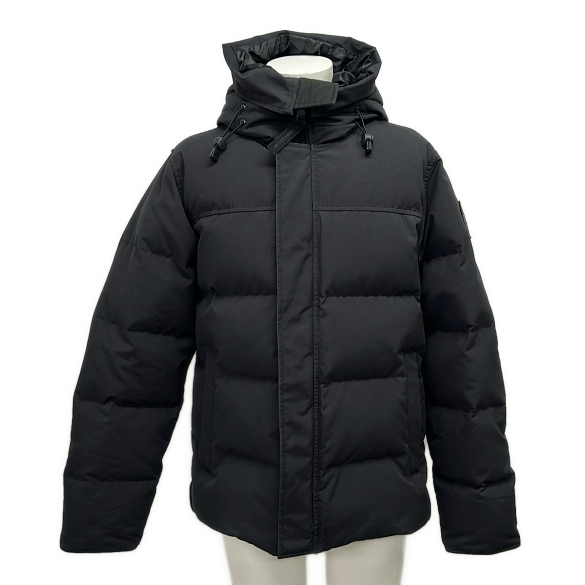 【中古】CANADA GOOSE(カナダグース) 落ちこむ上衣 長袖/黒いこと付け札/マクミランパーカ/冬 ダークネイビー 落ちこむ