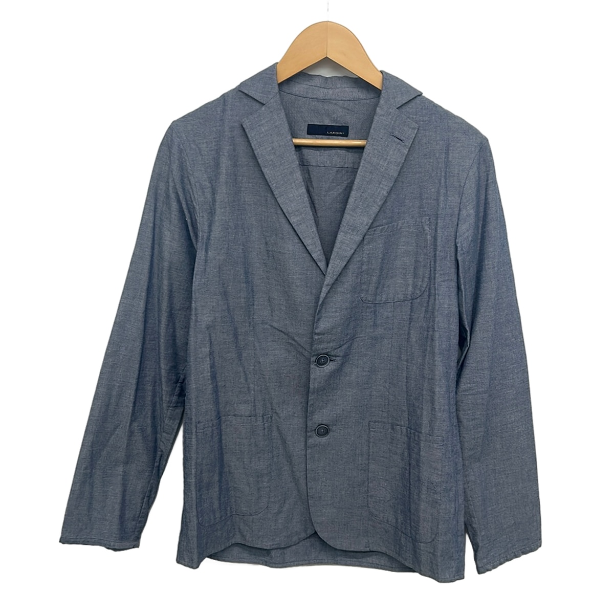 【中古】lardini(ラルディーニ) 上衣 長袖/秋/春 点火装置青碧×米国海軍