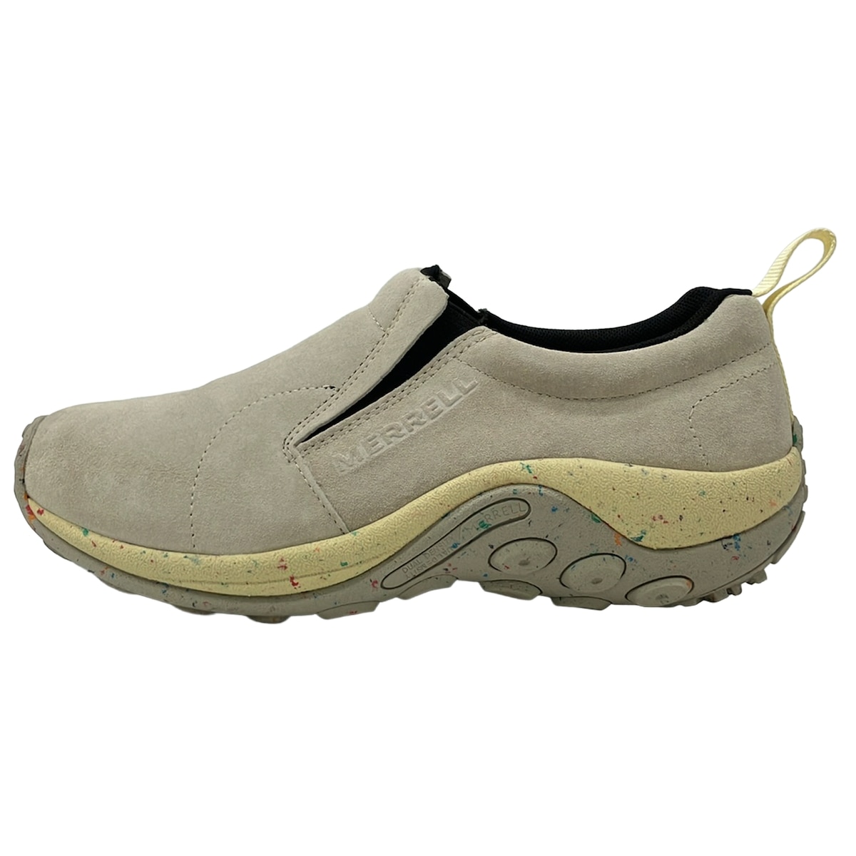 【新着】【中古】MERRELL(メレル) スリッポン インソール取りはらい可 点火装置薄墨色×点火装置黄色×マルチ