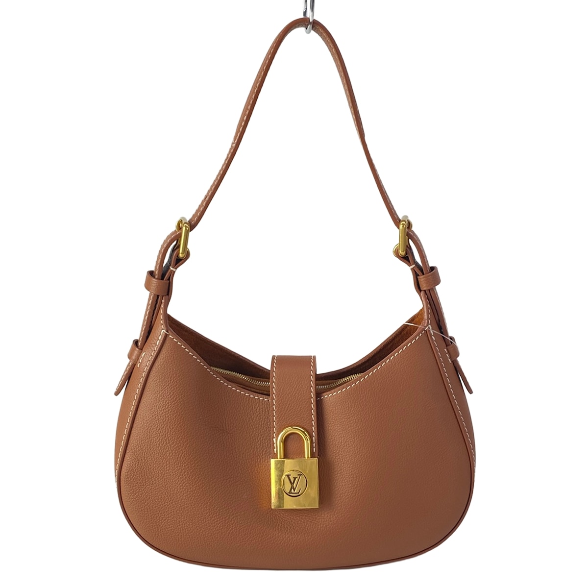 【中古】LOUIS VUITTON(ルイヴィトン) ロウキーショルダーバッグ ショルダーバッグ コニャック なめし革、牛皮