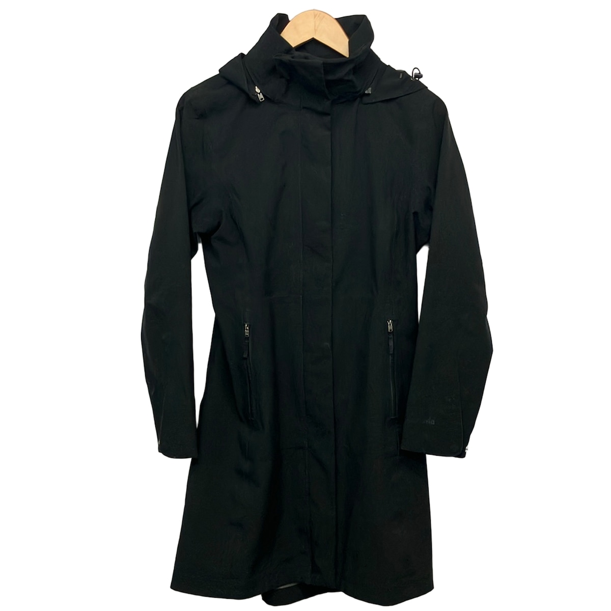 【中古】Patagonia(パタゴニア) 厚地の外套 長袖/秋/春 黒