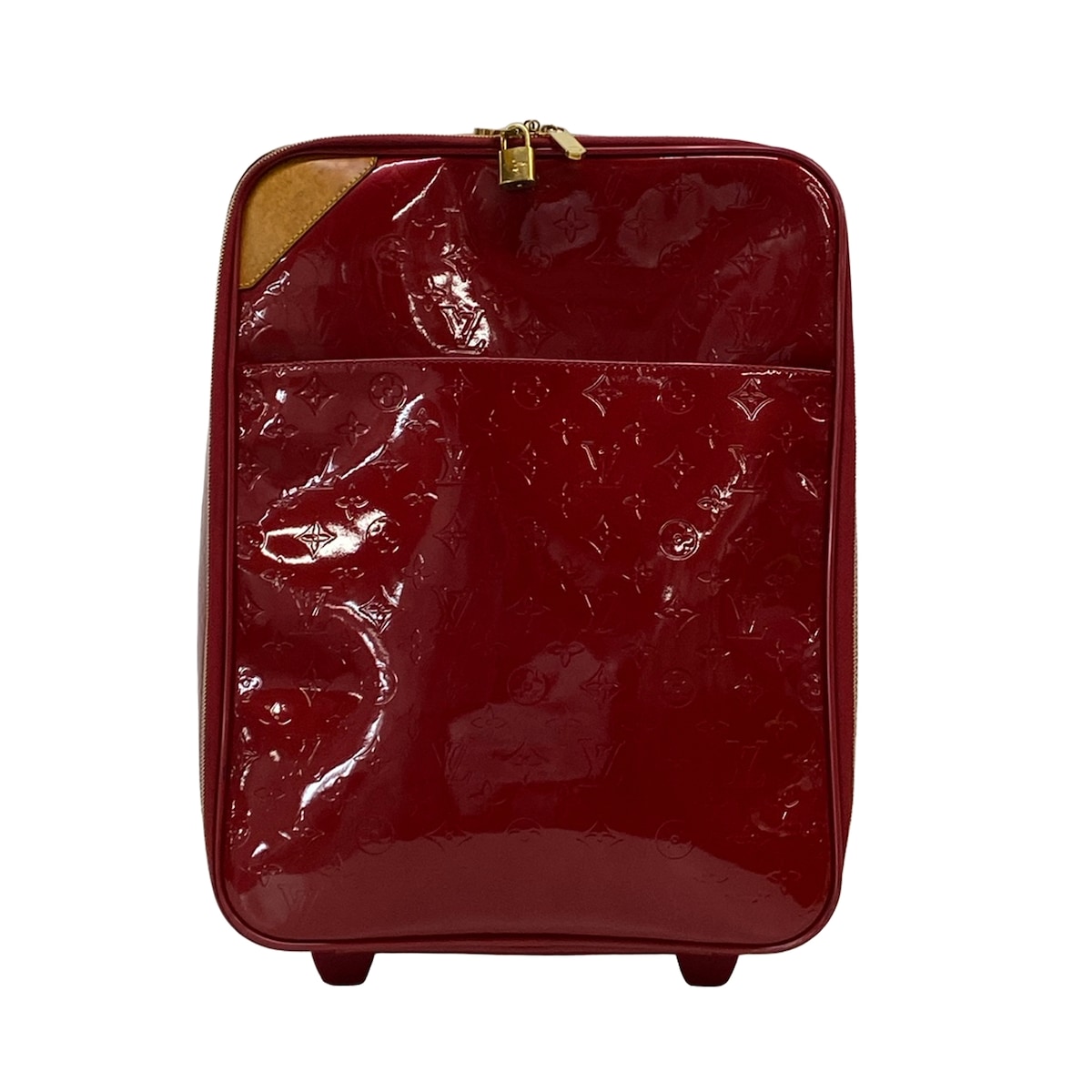 【新着】【中古】LOUIS VUITTON(ルイヴィトン) ペ屁っ放り45 キャリーバッグ サクラ色アンディアン なめし革