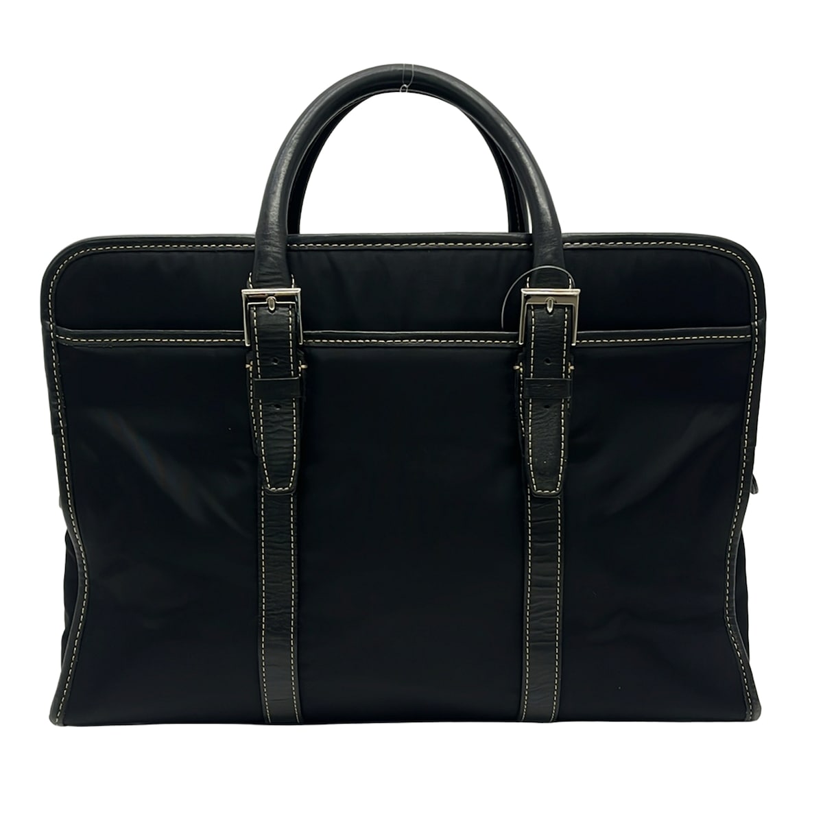 【中古】UNITED ARROWS(ユナイテッドアローズ) 商行為御徒面子 本体鍵を掛けるなし 黒 なめし革