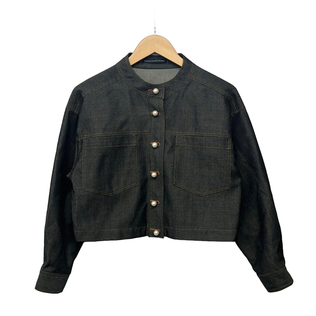 【新着】【中古】TSURU BY MARIKO OIKAWA(ツルバイマリコオイカワ) 上衣 長袖/春/秋 暗然たる薄墨色