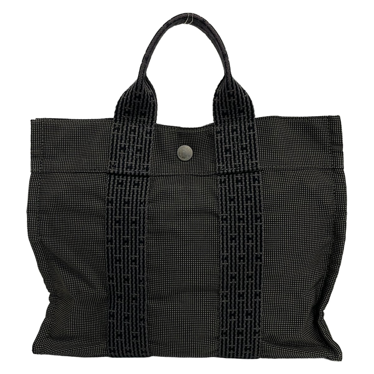 【新着】【中古】HERMES(エルメス) エールライントートPM ハンドバック 新型金具 薄墨色