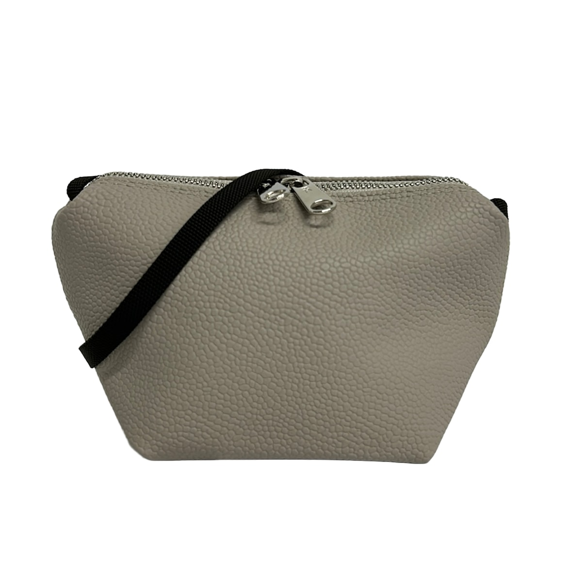 【新着】【中古】Herve Chapelier(エルベシャプリエ) リュクス舟型ショルダーXS ショルダーバッグ GPライン ライトグレー|ブランディア 店