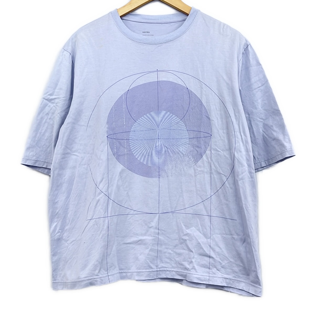 【新着】【中古】HATRA(ハトラ) 半袖プルオーバー ライトパープル