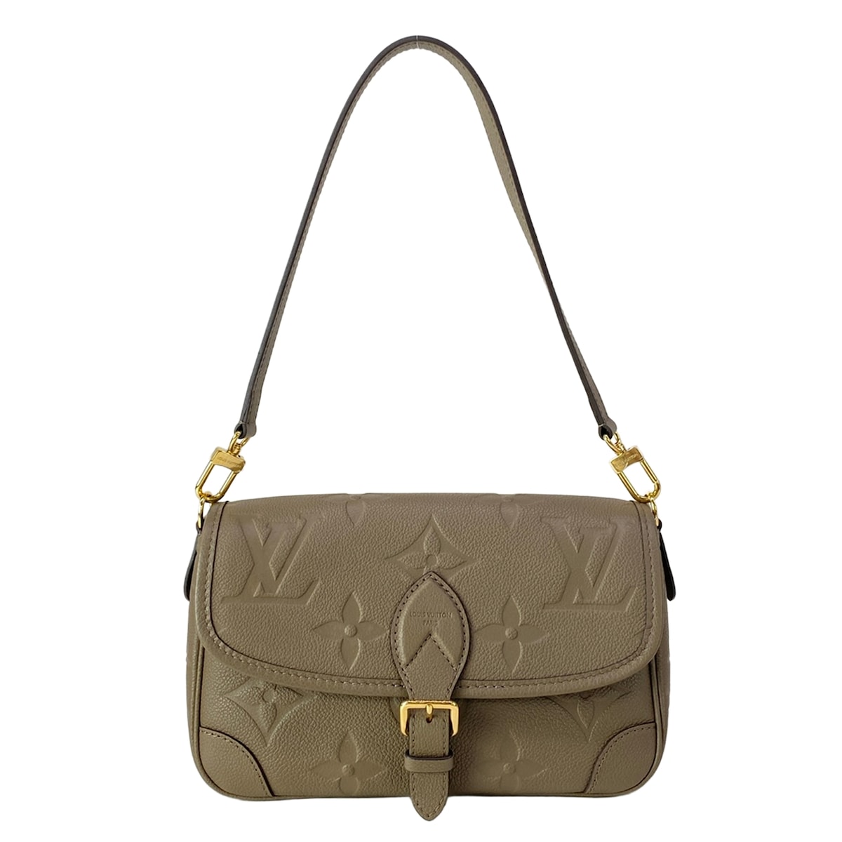 【新着】【中古】LOUIS VUITTON(ルイヴィトン) ディアヌ ショルダーバッグ 雲煙 なめし革
