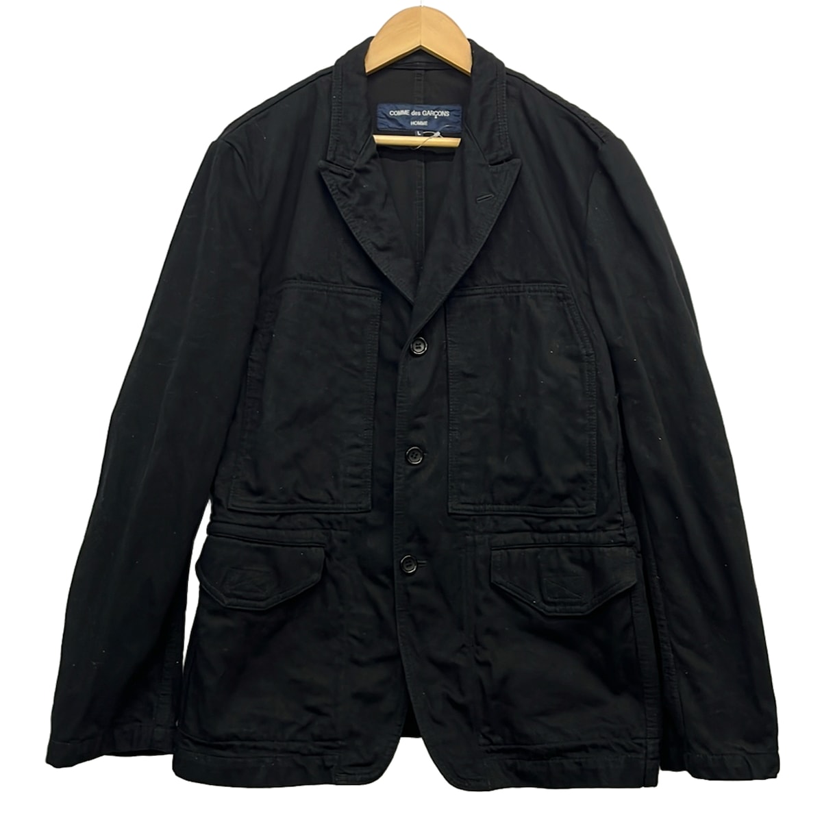 【中古】COMMEdesGARCONS HOMME(コムデギャルソンオム) 上衣 長袖/春/秋 黒