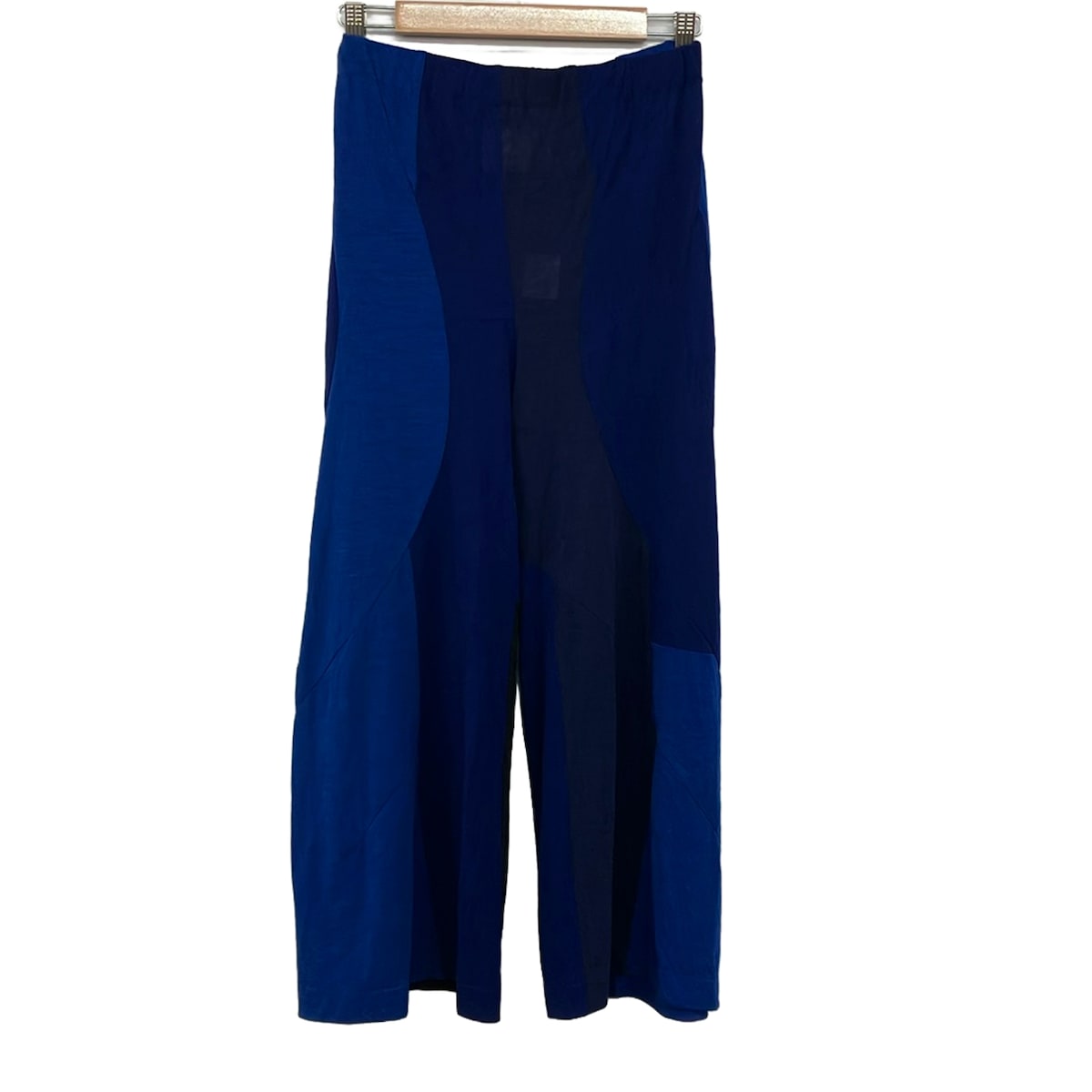 【新着】【中古】tricot COMMEdesGARCONS(トリココムデギャルソン) ズボン下 盛りだくさんレングス/酉の方角天然ゴム/シアー 米国海軍×青色×マルチ