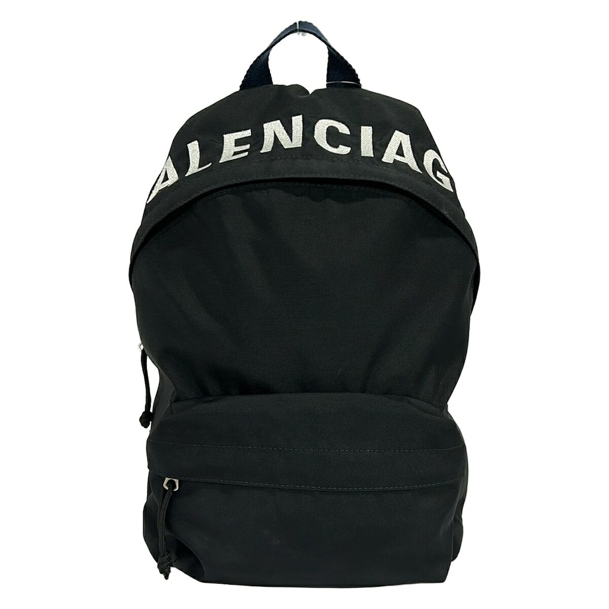 【中古】BALENCIAGA(バレンシアガ) ウィール バックパック S リュックサック 黒|ブランディア 店
