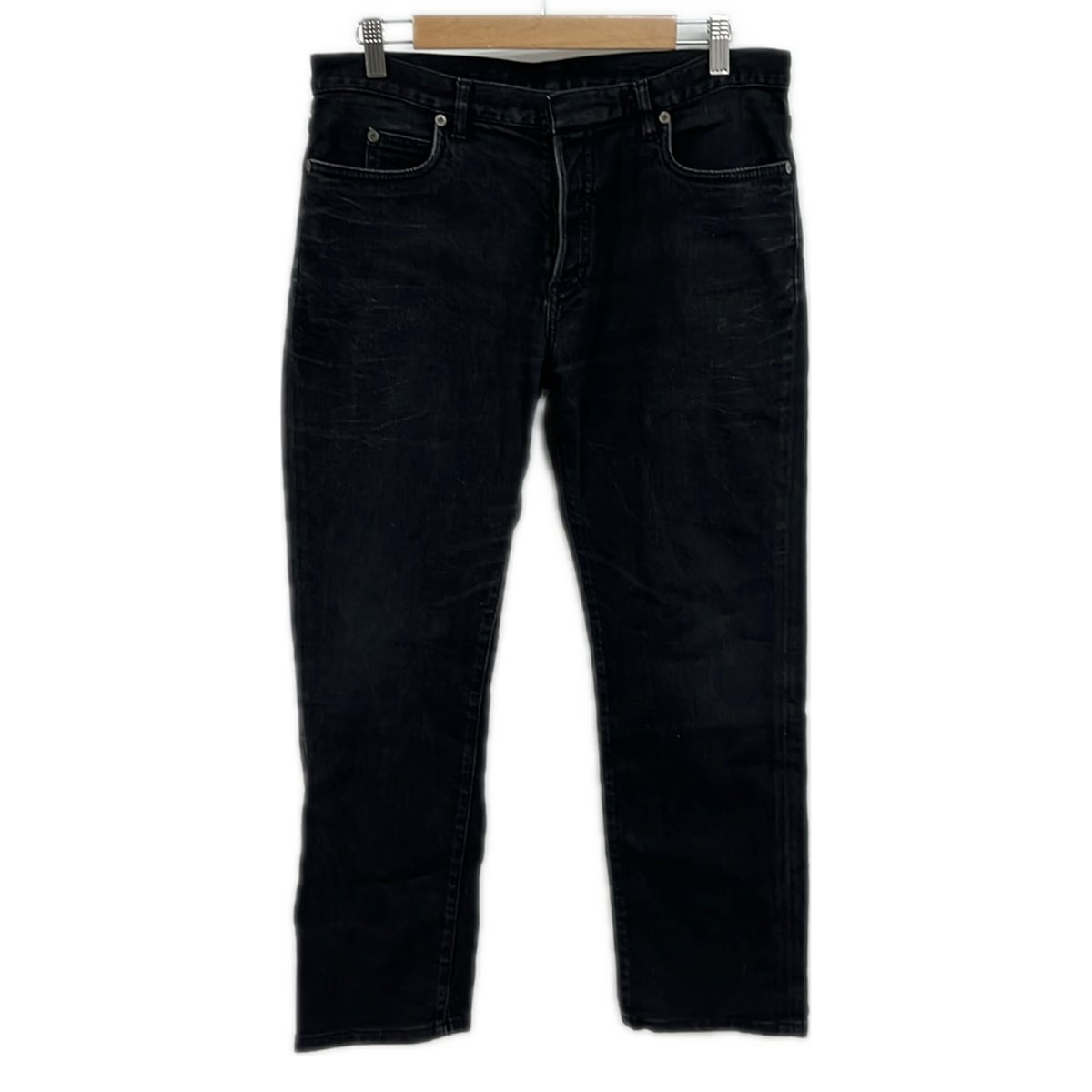 【新着】【中古】Maison Margiela(メゾンマルジェラ) デニム 盛りだくさんレングス/名取り草飛球 黒