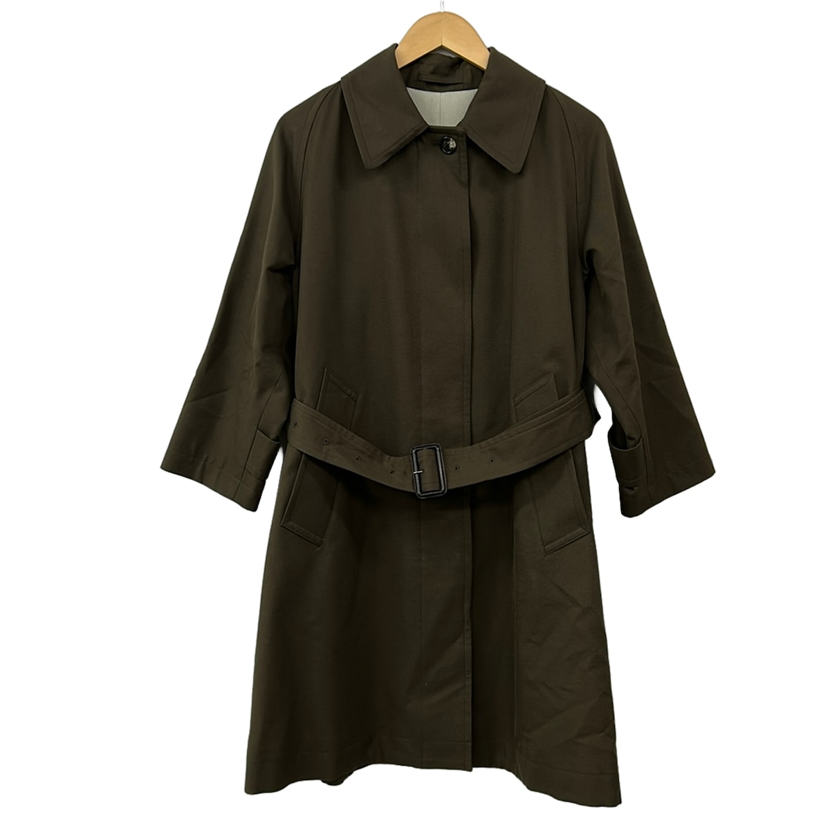 【中古】MargaretHowell(マーガレットハウエル) 厚地の外套 長袖/冬/秋 カーキ