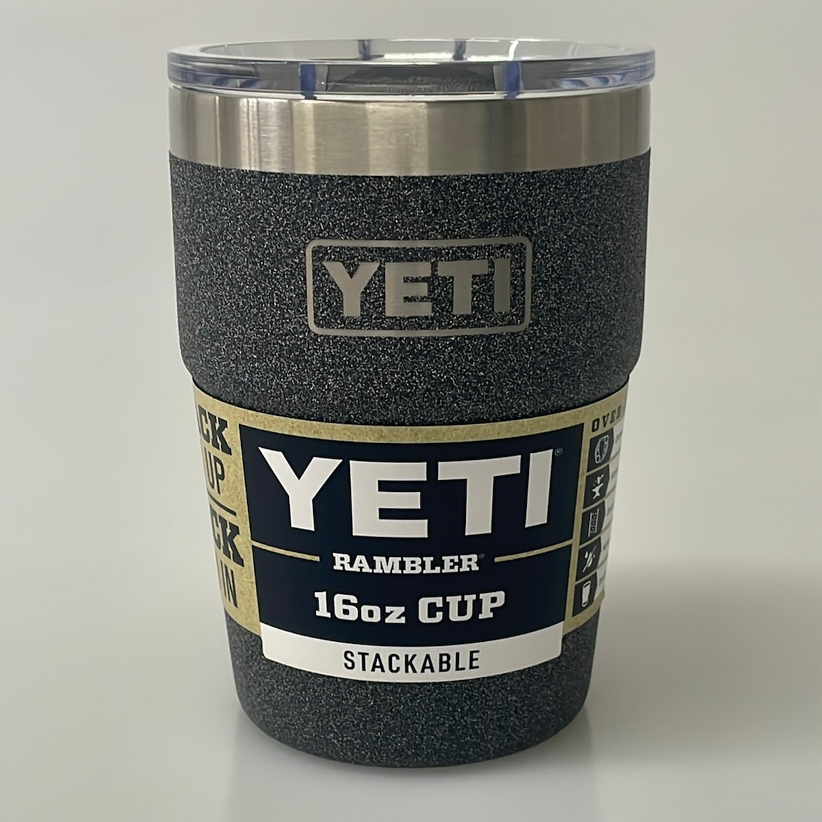 【新着】【中古】YETI(イエティ) 食器 スタッカブルカップ うす暗い薄墨色×せつ然たる