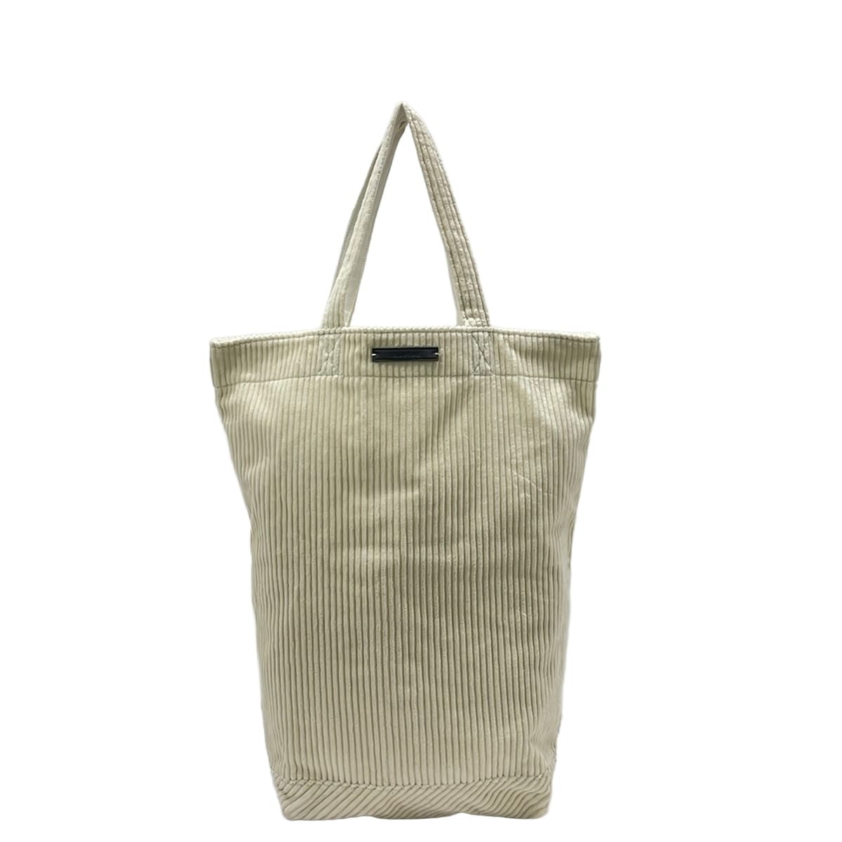 【新着】【中古】BLAMINK(ブラジャーミンクのコート) トートバッグ 白