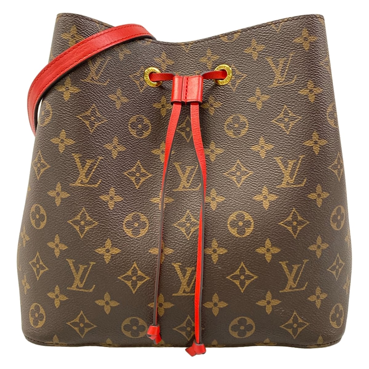 【中古】LOUIS VUITTON(ルイヴィトン) ネオノエ ショルダーバッグ コクリコ