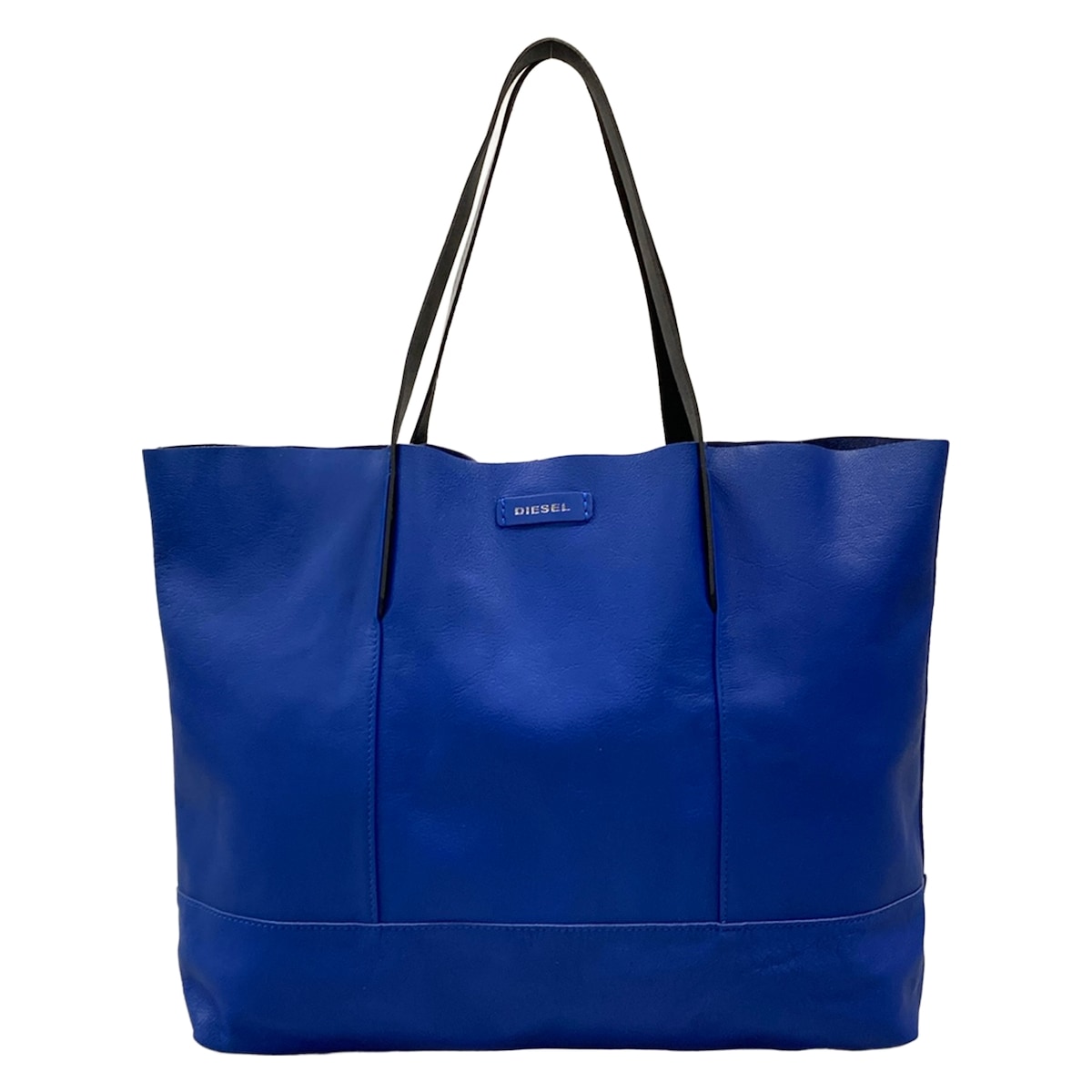 【新着】【中古】DIESEL(ディーゼル) トートバッグ リヴァーシブル 青み なめし革