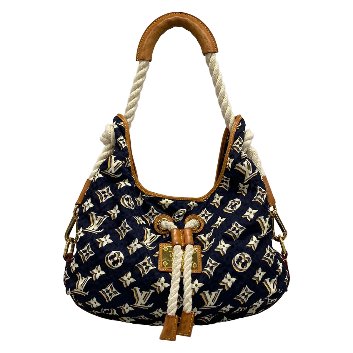 【中古】LOUIS VUITTON(ルイヴィトン) ビュルMM ハンドバッグ マリン|ブランディア 店