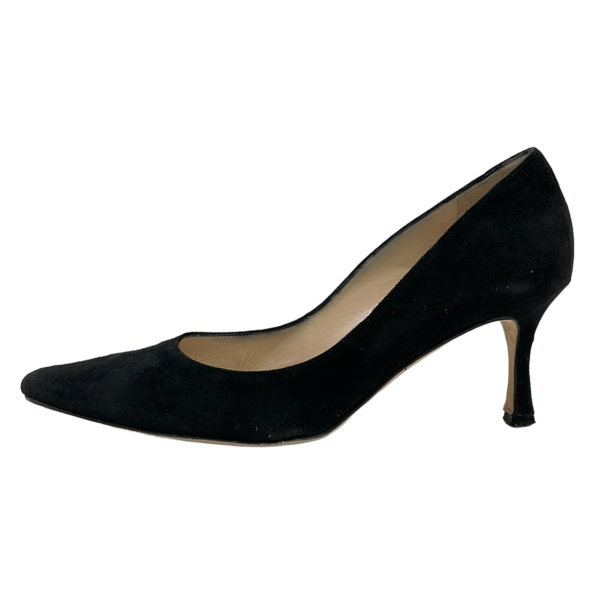 【新着】【中古】MANOLO BLAHNIK(マノロブラニク) パンプス 黒